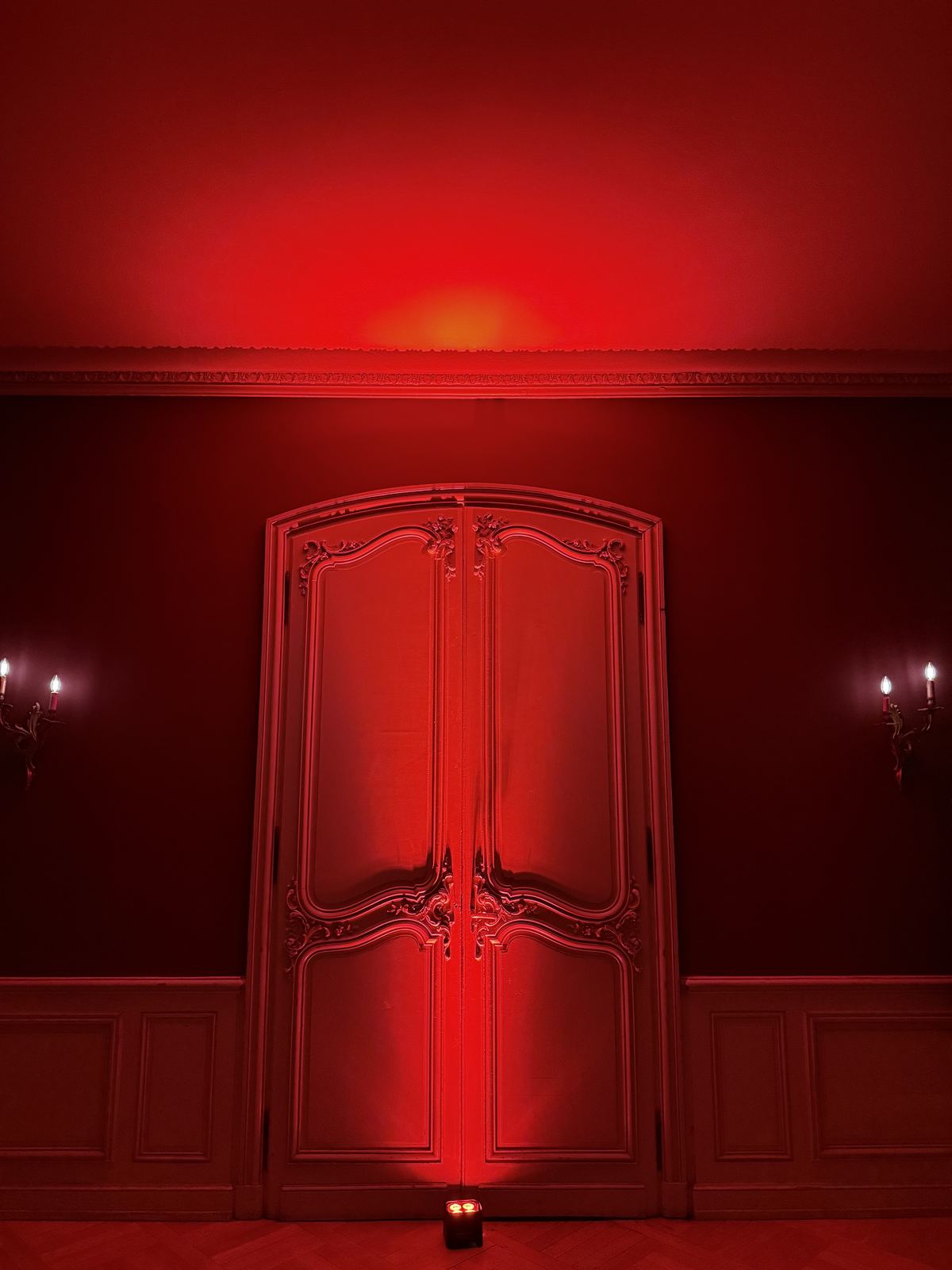 Anniversaire Bloom Events — décor rouge