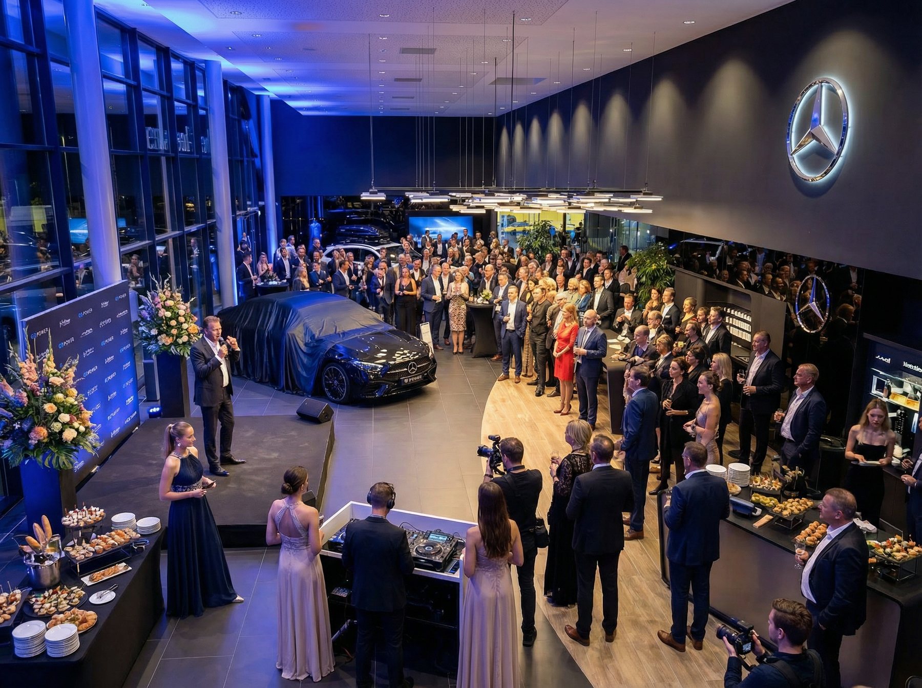 Lancement automobile concession Bloom Events