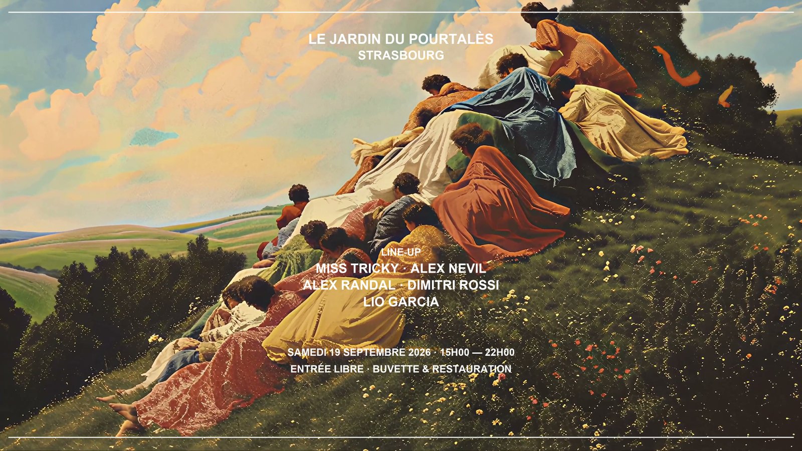 Park'n'Sound du 19 septembre 2026 au Jardin du Pourtalès