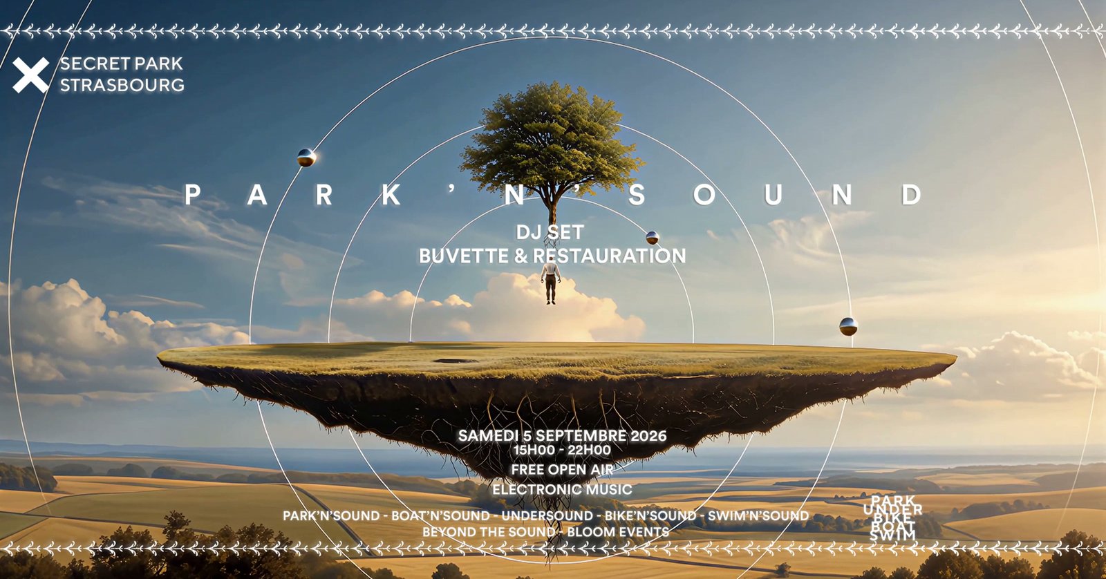Park'n'Sound Opening du 5 septembre 2026 au Parc de l'Orangerie